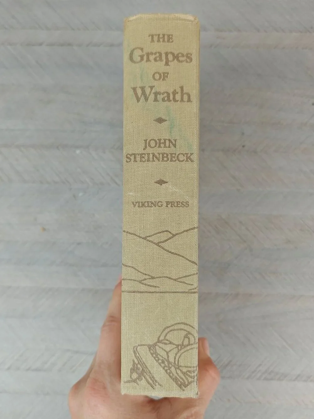 The Grapes Of Wrath John Steinbeck Hardcover 1939 Viking Press